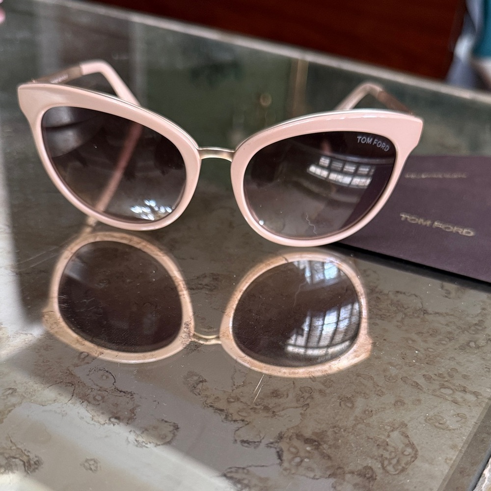 Tom Ford Blush Cat-Eye Sunglasses
